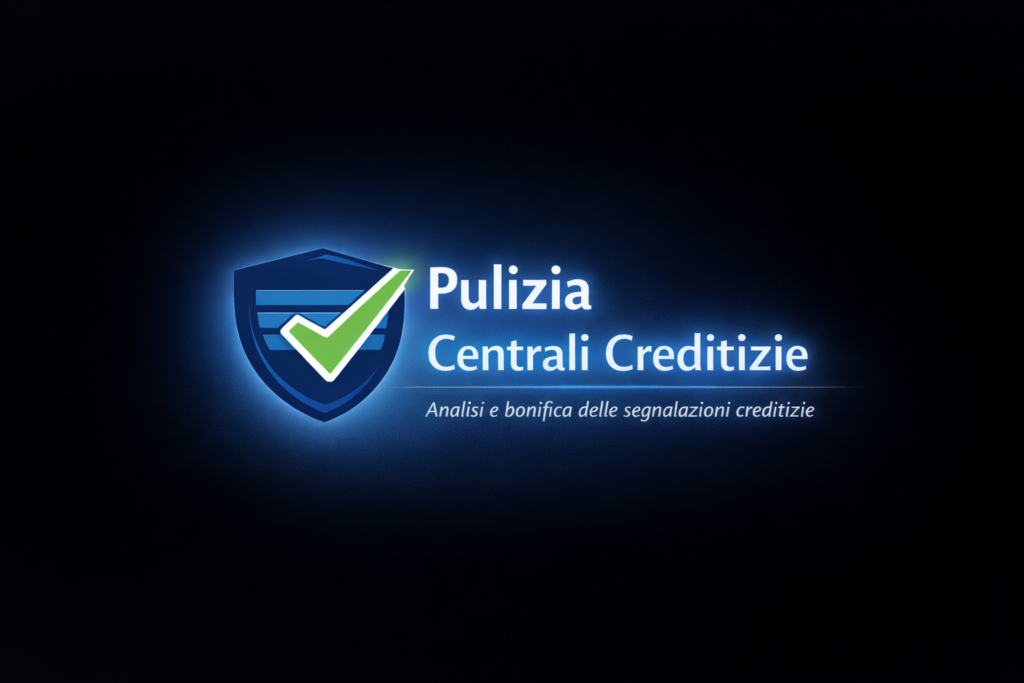 Loco su fondo scuro Consulente per pulizia Centrale Rischi a Roma Sud